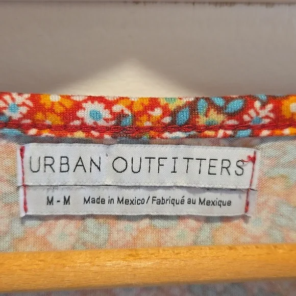 Urban Outfitters Red Floral Dress - Picture 2 of 10